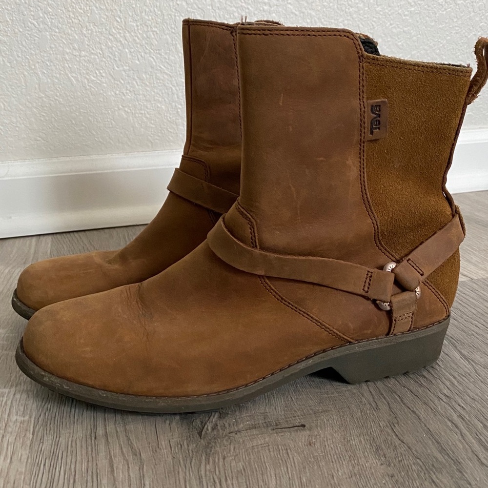 Teva Suede Western Ankle Boot